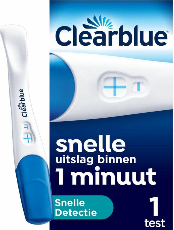 6x Clearblue Zwangerschapstest Snelle Detectie