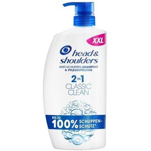 Head & Shoulders Classic Clean 2-in-1 anti-roos shampoo, 800ml pompdispenser. Tot 100% bescherming tegen roos Klinisch getest. Voor elk haar- en hoofdhuidtype. Dagelijks gebruik. Puur gevoel