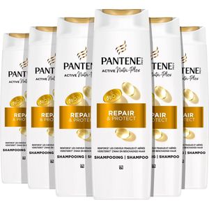 Pantene Pro-V Active Nutri-Plex Repair & Protect Shampoo - voor Droog, Beschadigd haar - Voordeelverpakking 6 x 250ml