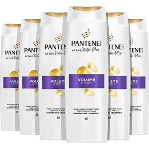 Pantene Pro-V Active Nutri-Plex Volume & Body Shampoo - voor Fijn, Plat Haar - Voordeelverpakking 6 x 250ml