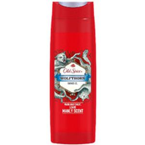 Old Spice - Wolfthorn - Douchegel en Shampoo - 1 Liter - Voor Mannen