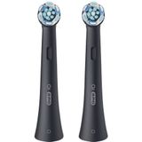 Oral-B - iO Ultimate Clean - Opzetborstels - Zwart - 2 Stuks