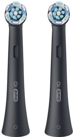 Oral-B - iO Ultimate Clean - Opzetborstels - Zwart - 2 Stuks