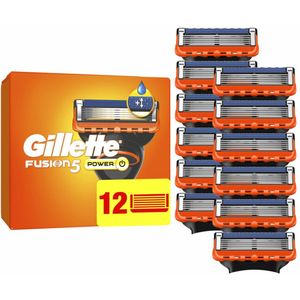 Gillette - Fusion5 Power - Scheermesjes - 5 Mesjes - Voor Mannen