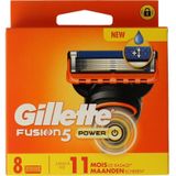 Gillette - Fusion5 Power - Scheermesjes - 8 Stuks