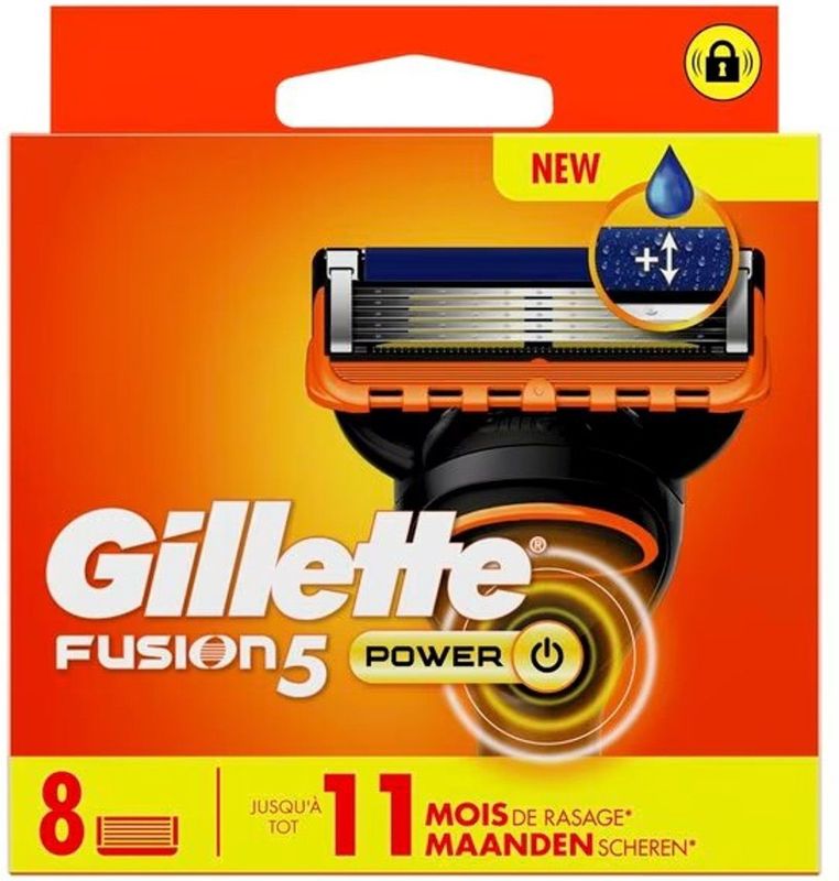 Gillette - Fusion5 Power - Scheermesjes - 8 Stuks