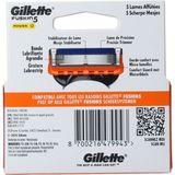 Gillette Fusion5 Power - Scheermesjes - 4 Mesjes