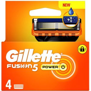 Gillette Fusion5 Power - Scheermesjes - 4 Mesjes