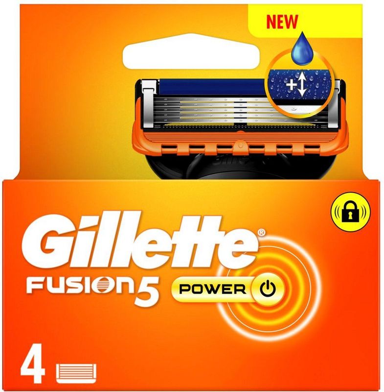Gillette Fusion5 Power - Scheermesjes - 4 Mesjes