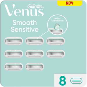 Gillette - Venus Smooth Sensitive - Scheermesjes - 3 Stuks - Huidbescherming