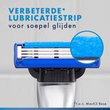 Gillette Mach3 Turbo Scheermesjes Voor Mannen - 12 stuks
