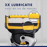 Gillette - Proshield - Scheerapparaat - Zwart - Inclusief 2 Scheermesjes