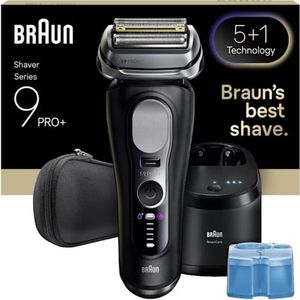 Braun - Shaver Series 9 PRO+ 9660cc - Elektrisch Scheerapparaat - 100% Waterdicht - Tot 60 Minuten Batterijduur
