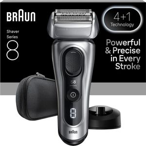 Braun - Shaver Series 8 - Scheerapparaat - 8617s - 100% Waterdicht