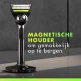 GilletteLabs - Scheermes - Zwart - Inclusief Navulmesje en Reisetui