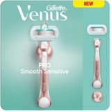 Venus - Pro Smooth Sensitive - Scheermesjes - 5 Mesjes - Metalen Handvat