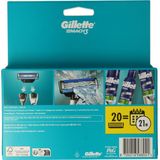 Gillette - Mach3 - Scheermesjes - 20 Stuks - Comfort Guard