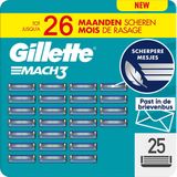 Gillette - Mach 3 Base - Scheermesjes - 15 Scheerbeurten - Comfort Guard