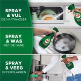 Dreft - 3in1 Power Spray - Afwasmiddel - 500ml - Voorbehandelen van Vaat