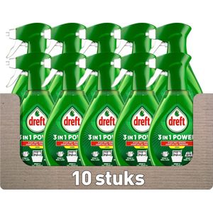 Dreft - 3in1 Power Spray - Afwasmiddel - 500ml - Voorbehandelen van Vaat
