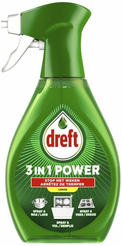 Dreft - 3in1 Power Spray - 500 ml - Citroen