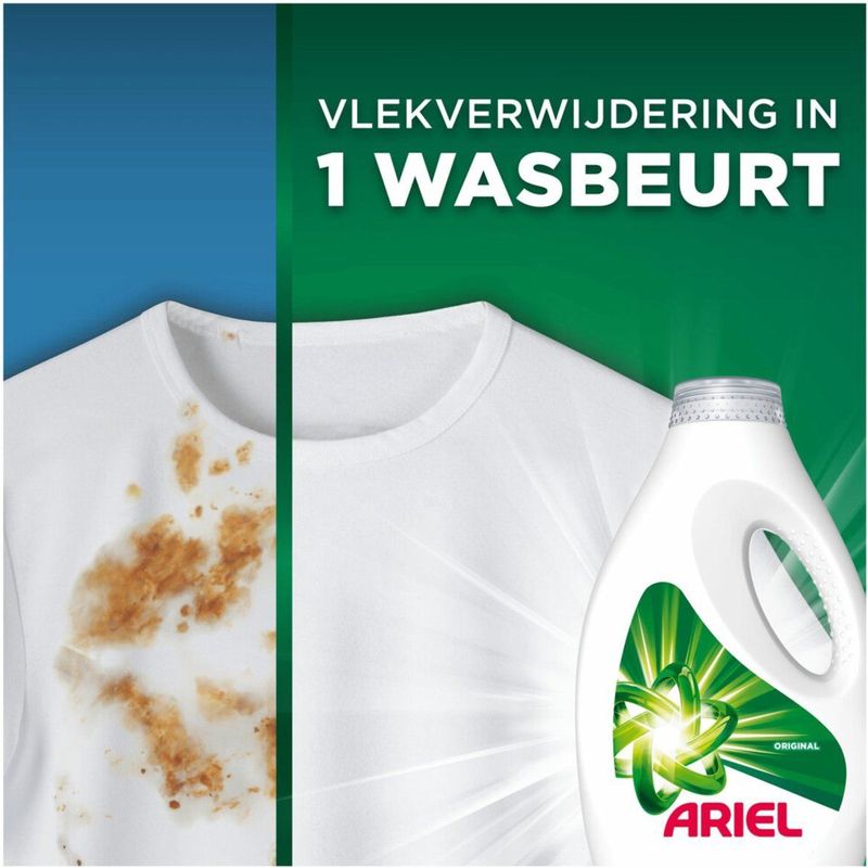 Ariel - Vloeibaar Wasmiddel - Original - 30 Wasbeurten - Vlekverwijdering