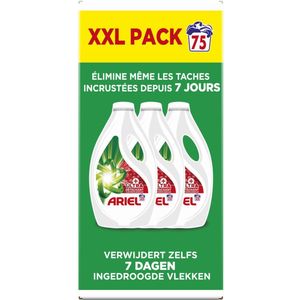 Ariel - Vloeibaar Wasmiddel - 3375 ml - Ultra Vlekverwijderaar - 75 Wasbeurten