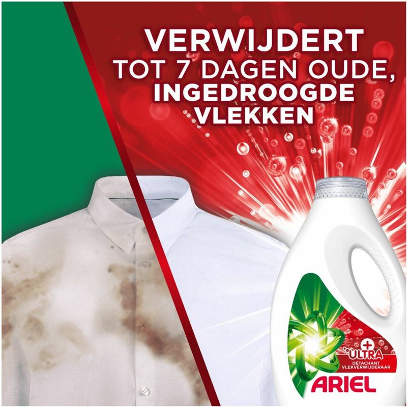 Ariel - Vloeibaar Wasmiddel - Ultra Vlekverwijderaar - 30 Wasbeurten