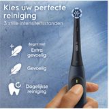 Oral-B - iO2 - Elektrische Tandenborstel - Dark Blue - Inclusief 1 Opzetborstel en Reisetui