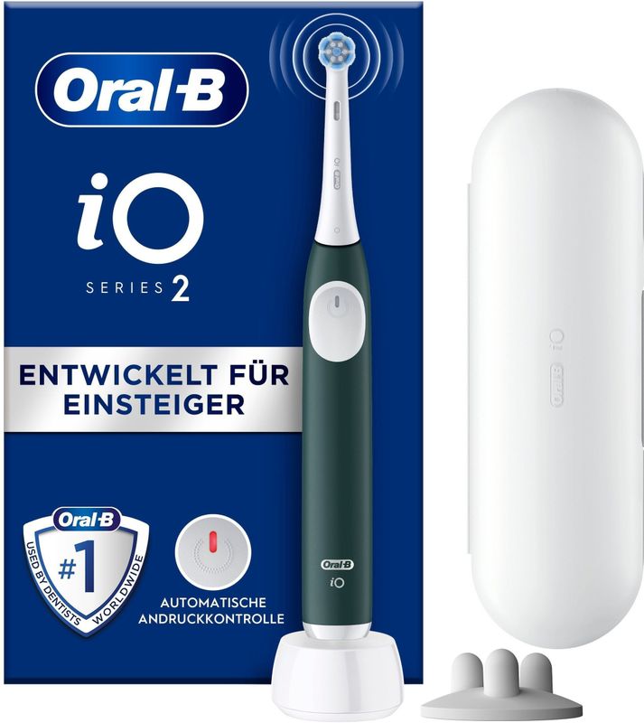 Oral-B - iO Series 2 - Elektrische Tandenborstel - Wit - Met 1 Opzetborstel