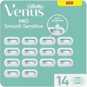 Gillette - Venus Pro Smooth Sensitive - Scheermesjes - Voor Gevoelige Huid - 4 Stuks