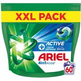 Ariel - 4in1 Pods - Wasmiddelcapsules - 60 Wasbeurten - Actieve Geurbestrijding