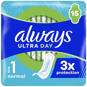 Always - Ultra Day - Maandverband - Normal - 15 Stuks