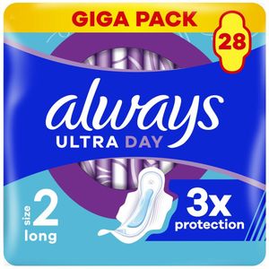 Always - Ultra Dag Long - Maandverband - Met Vleugels - Superabsorberend