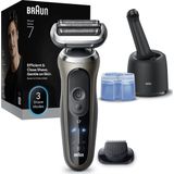 Braun - Series 7 - Elektrisch Scheerapparaat - Goud - SmartCare Center +1 Opzetstuk