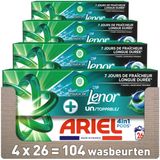 Ariel - 4in1 Wasmiddel Pods - Voordeelverpakking - 4 x 26 stuks