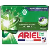 Ariel - 3in1 Pods - Wasmiddelcapsules - Original - 16 Stuks