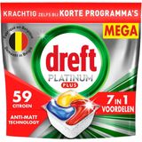 Dreft - Platinum Plus - Vaatwastabletten - 30 Stuks - Anti-dofheidstechnologie