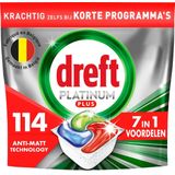 Dreft - Platinum Plus - Vaatwastabletten - 60 Stuks - Anti-dofheidstechnologie