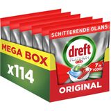 Dreft - Platinum Plus - Vaatwastabletten - 60 Stuks - Anti-dofheidstechnologie