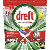 Dreft - Platinum Plus - Vaatwastabletten - 60 Stuks - Anti-Dofheidstechnologie