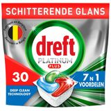 Dreft - Vaatwastabletten Platinum Plus All In One - 150 Stuks - Krachtige Reiniging