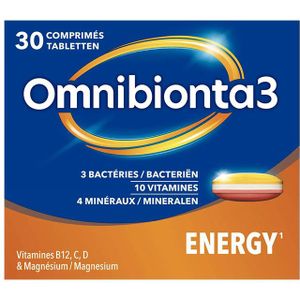 Omnibionta3 - Energie - Mineralen - 10 Vitaminen - 4 Mineralen