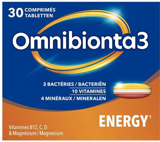Omnibionta3 - Energie - Mineralen - 10 Vitaminen - 4 Mineralen