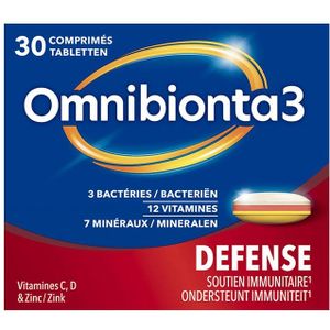 Omnibionta3® Defense - Multivitaminen - 12 Vitaminen - 7 Mineralen