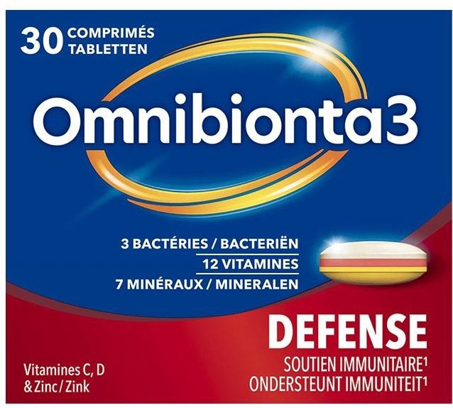 Omnibionta3® Defense - Multivitaminen - 12 Vitaminen - 7 Mineralen