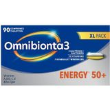 Omnibionta3 - Energie 50+ - Tabletten - 12 Vitaminen - 7 Mineralen