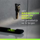 GilletteLabs - Champion Gold - Scheersysteem - 1 Handvat + 5 Scheermesjes + 1 Muurhanger + 1 Etui