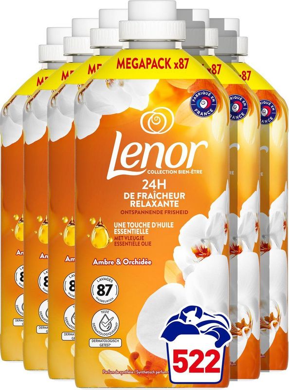 Lenor - Amber & Orchidee - Wasverzachter - Geur - 1,5 Liter