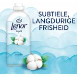 Lenor - Light - Wasverzachter - Katoen Fris - 0% Kleurstoffen - Dermatologisch Getest